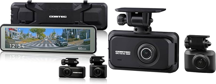 Amazon | 【セット買い】【Amazon.co.jp 限定】コムテック ミラー型