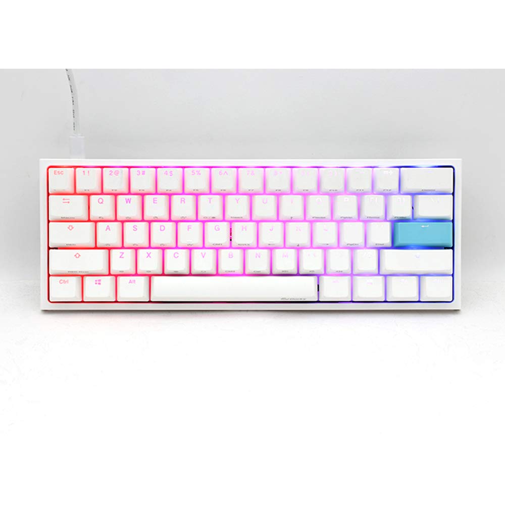 Amazon.co.jp: USB-C Ducky One 2 Mini Pure White RGB 60% version 銀
