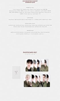 Amazon.com: 2021 Seventeen Concert POWER OF LOVE DIGITAL CODE +