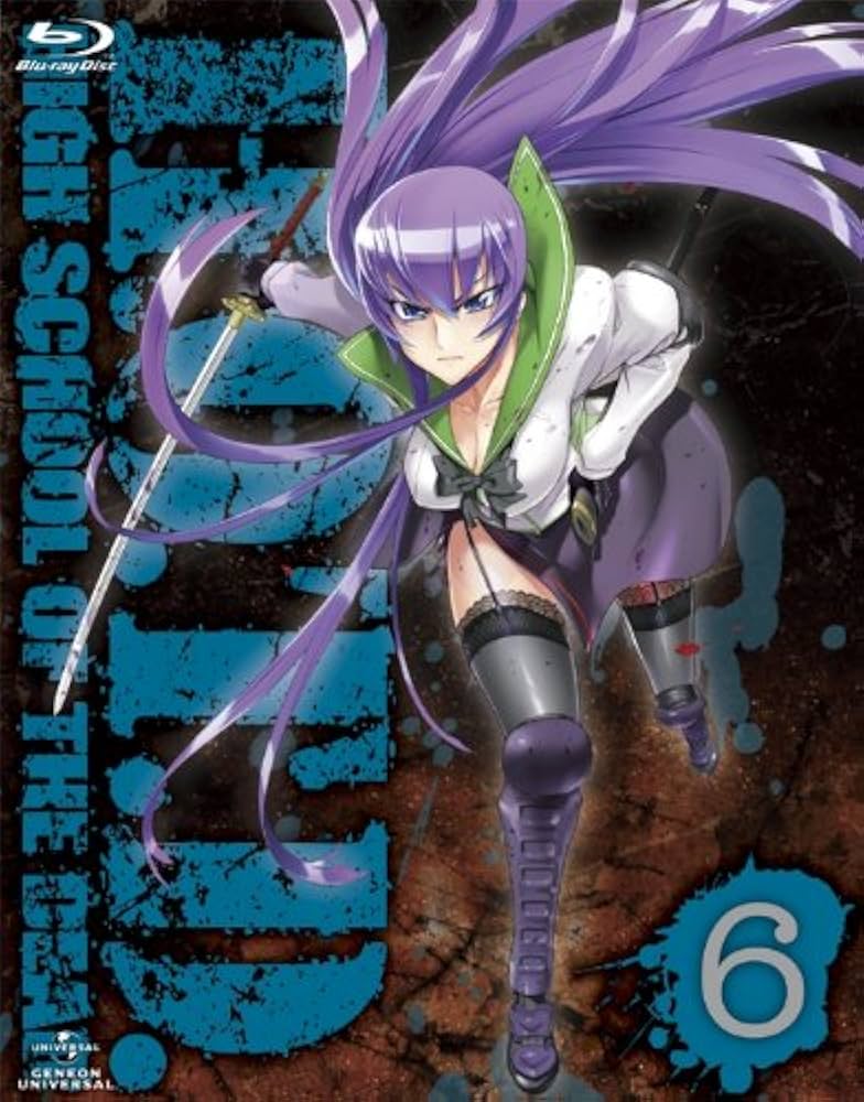 Amazon.co.jp: 学園黙示録 HIGHSCHOOL OF THE DEAD 6(Blu-ray Disc