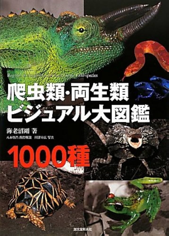 Amazon.co.jp: 爬虫類・両生類ビジュアル大図鑑: 1000種 : 海老沼 剛