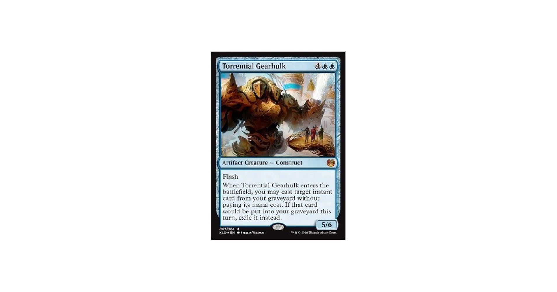 Amazon.co.jp: MTG 英語版 奔流の機械巨人/Magic: the Gathering