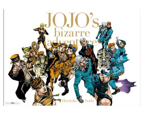Amazon.co.jp: 荒木飛呂彦原画展 ジョジョ展 東京 B2ポスター集合