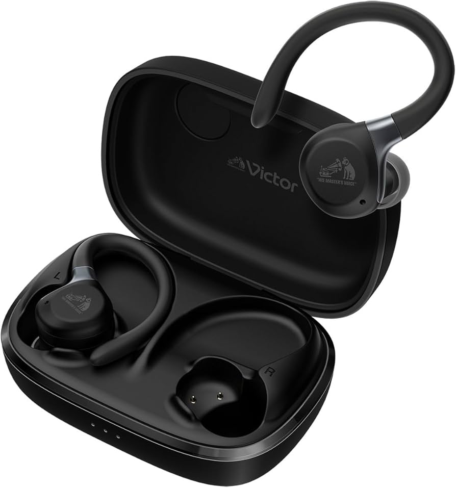 Amazon.co.jp: JVCケンウッド Victor HA-EC77T-B ワイヤレスイヤホン