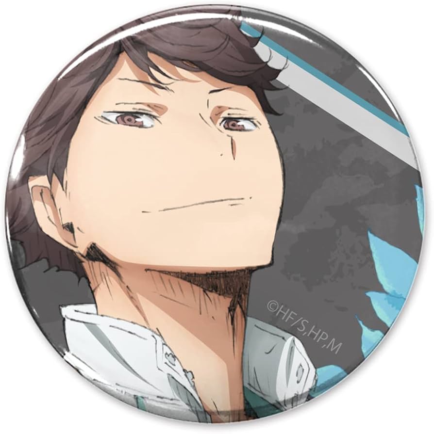 Amazon.co.jp: 【公式】コスパ ハイキュー!! 及川徹 缶バッジ Ver.1.0