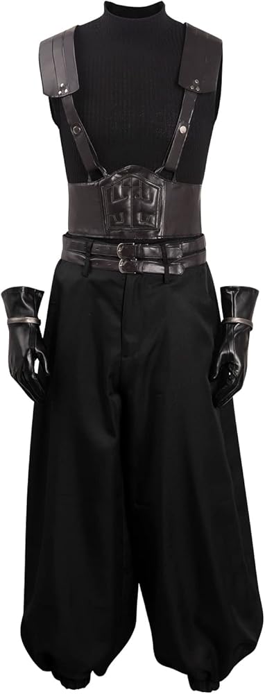 Amazon.com: Vasojot Zack Fair Costume Zack Fair Cosplay Costume