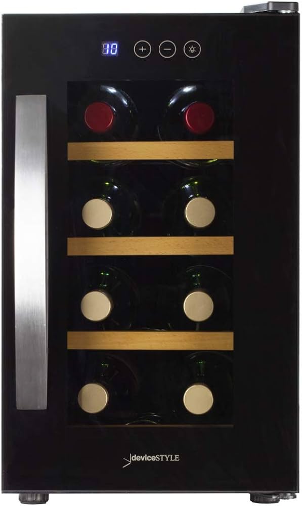 Amazon.co.jp: CE-8W(ブラック) ペルチェ方式8本収納用ワインセラー