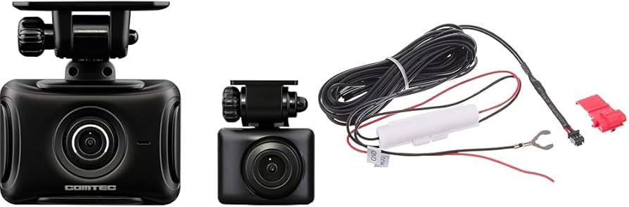 Amazon | 【セット買い】コムテック ドライブレコーダー ZDR027 前後2