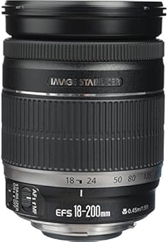 Canon 2752B002 EF-S 18-200mm f/3.5-5.6 is Standard-Zoom Lens Body