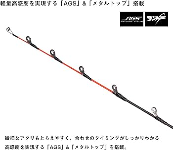 Amazon | ダイワ(DAIWA) 船竿 メタリアヒラメ SS／MH－240・J