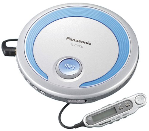Amazon.co.jp: Panasonic SL-CT500-A ポータブルCDプレーヤー (ブルー