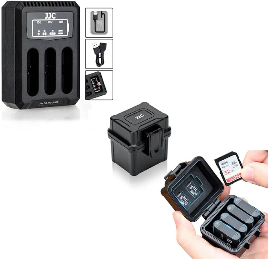 Amazon.com: DB-110 LI-90B LI-92B Battery Case+USB Charger for