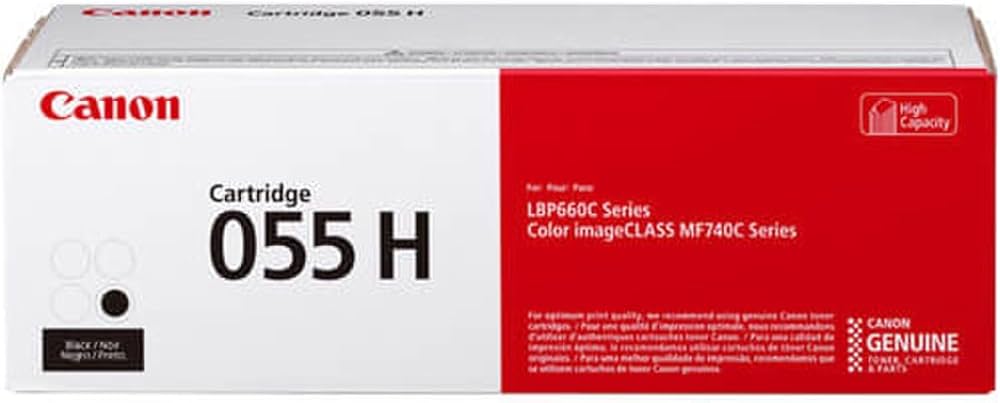 Amazon.co.jp: Canon トナーカートリッジ055H ブラック CRG-055HBLK