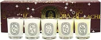 Amazon.co.jp: Diptyque 35g 小さな香り付きキャンドル 5本セット 限定