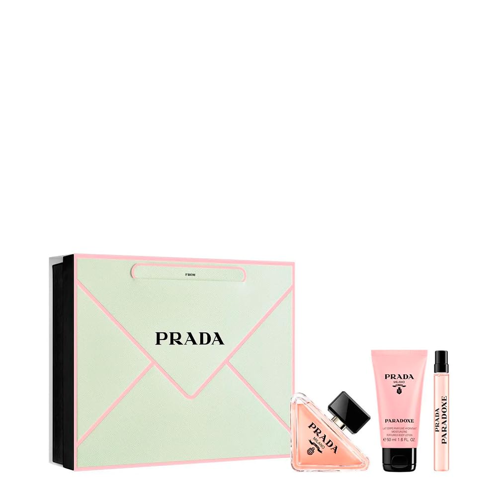 Amazon.com : Prada Paradoxe Eau de Parfume 3-pcs Gift Set (EDP 3