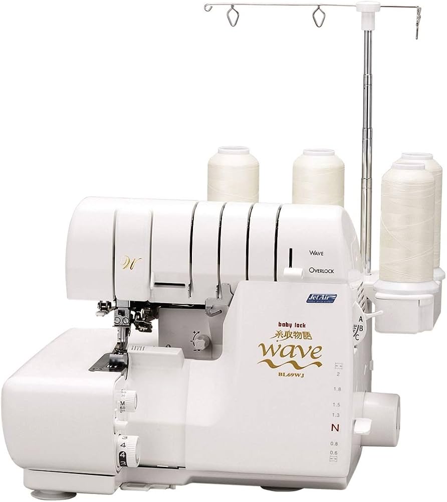 Amazon | ジューキ (JUKI) 2本針4本糸ウェーブロックミシン 【ベビ