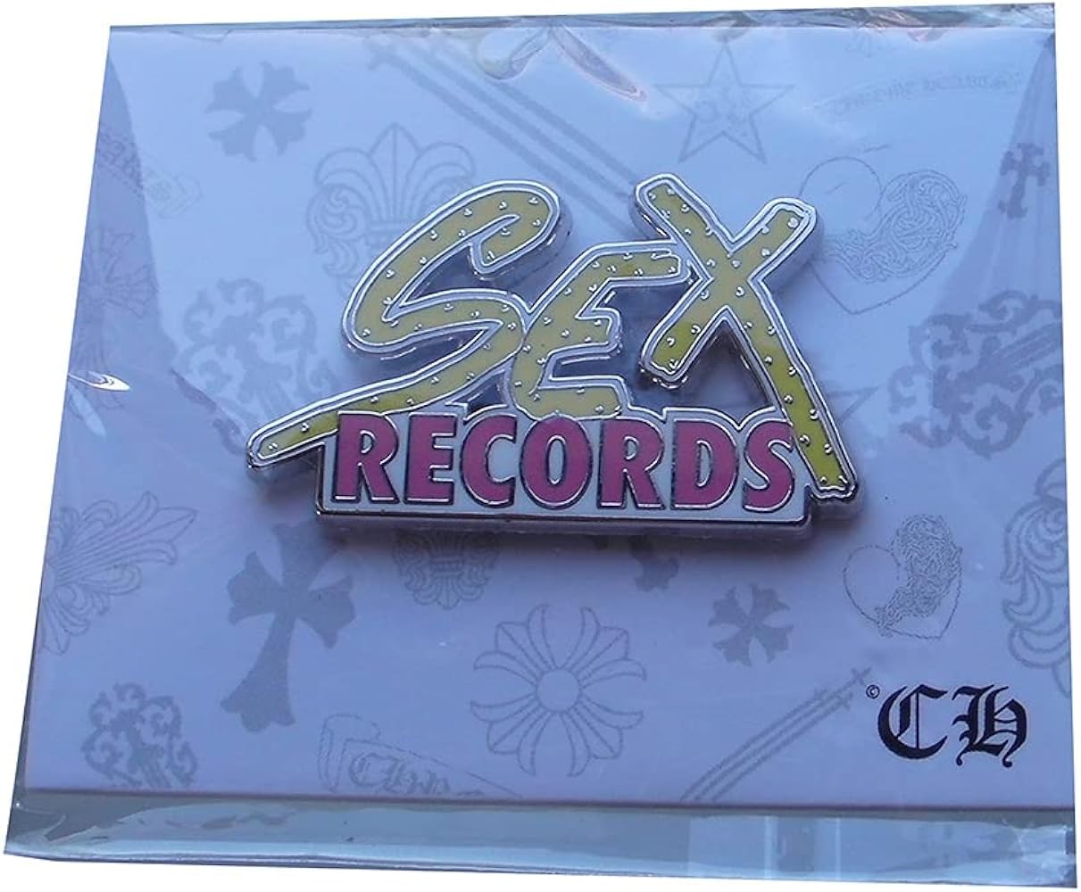 Amazon.co.jp: CHROME HEARTS PIN BADGE MATTY BOY SEX RECORDS クロム