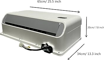 Amazon.co.jp: NEKPOKKA 12V DC エアコン トラック RV ショベル 農車