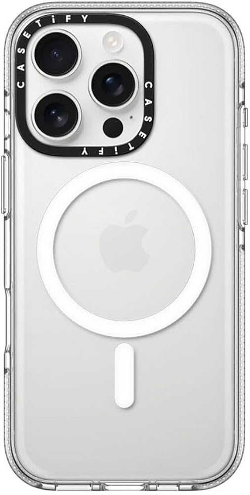 Amazon.co.jp: CASETiFY クリア MagSafe 対応 iPhone 16 Pro ケース