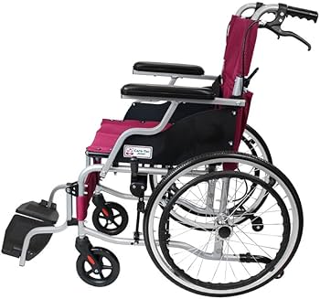 Amazon | ケアテックジャパン 自走式車椅子 CA-70SU スマイル (ワイン