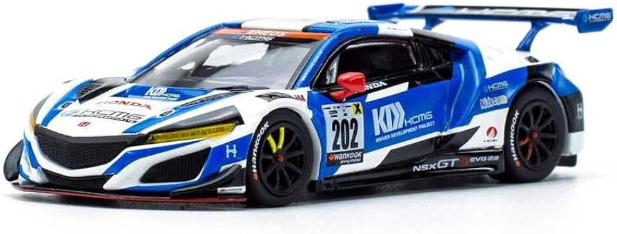 Amazon | 1/64 POPレース ミニカー NSX GT3 KCMG スーパー耐久ST-X