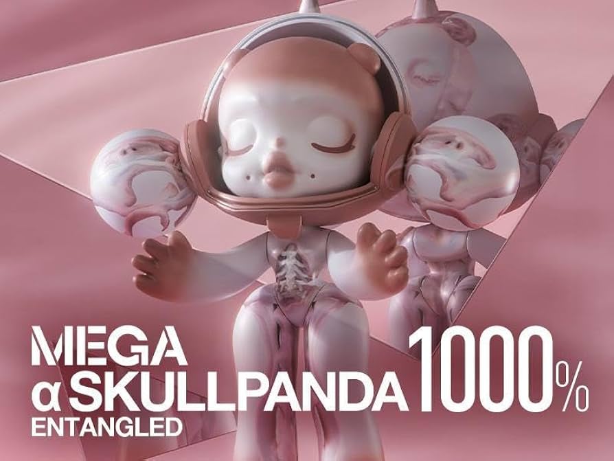 Amazon.co.jp: 限定品 MEGA α SKULLPANDA 1000% Entangled : おもちゃ
