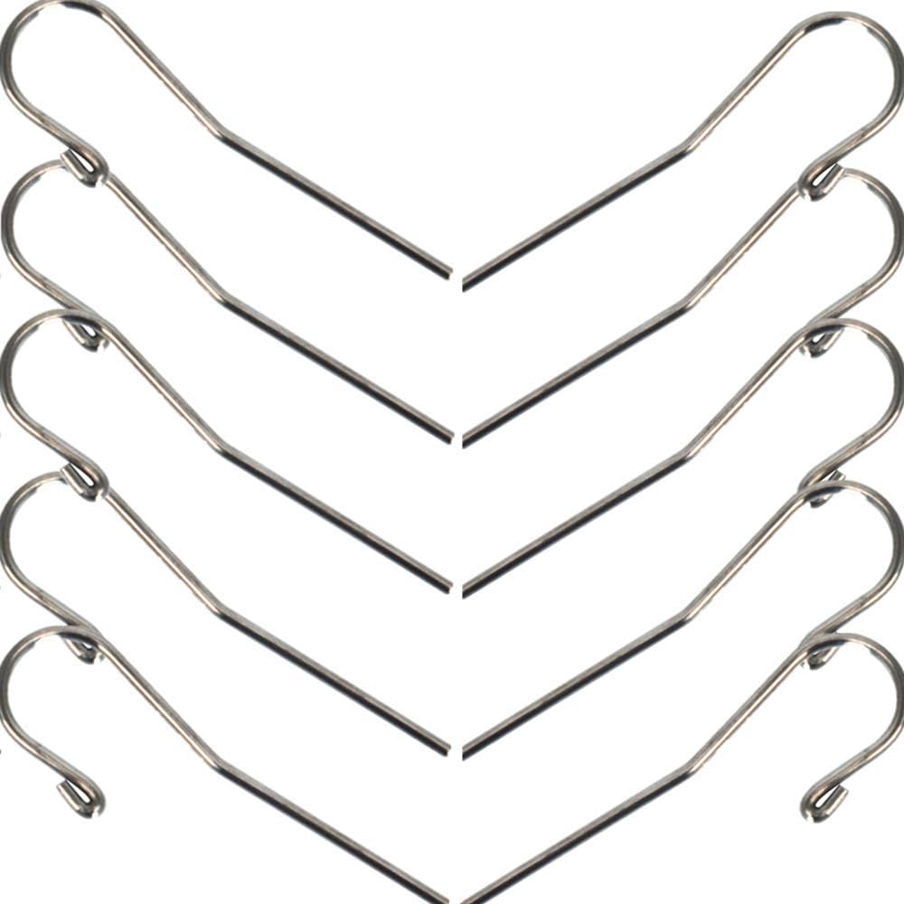 Amazon.co.jp: 歯科用リップフック 10個 Apex Locator用 ステンレス