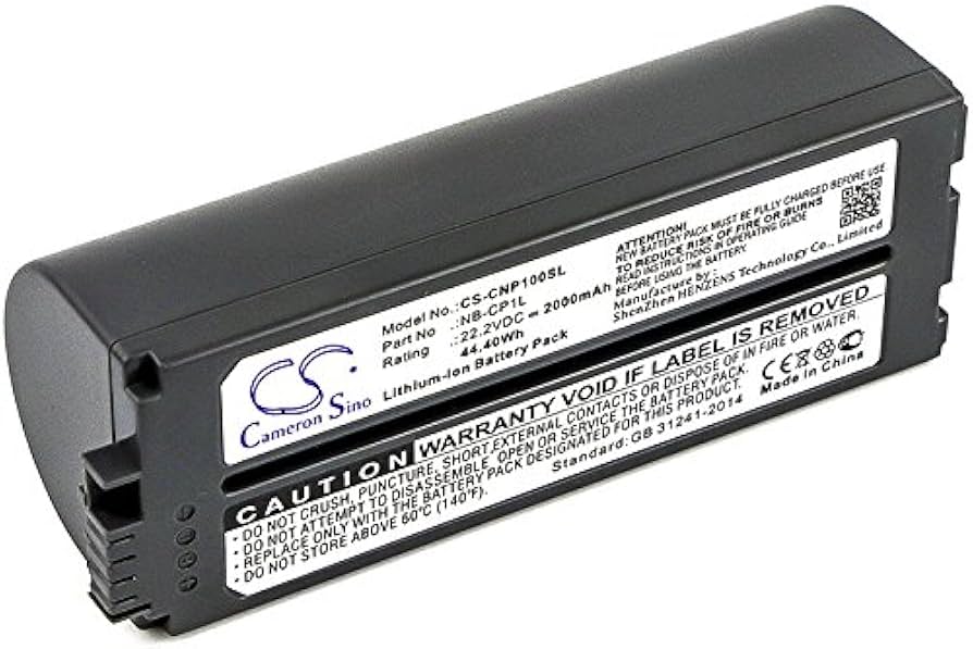 Amazon | CS交換用バッテリー Canon Selphy CP- 500 Selphy CP-100