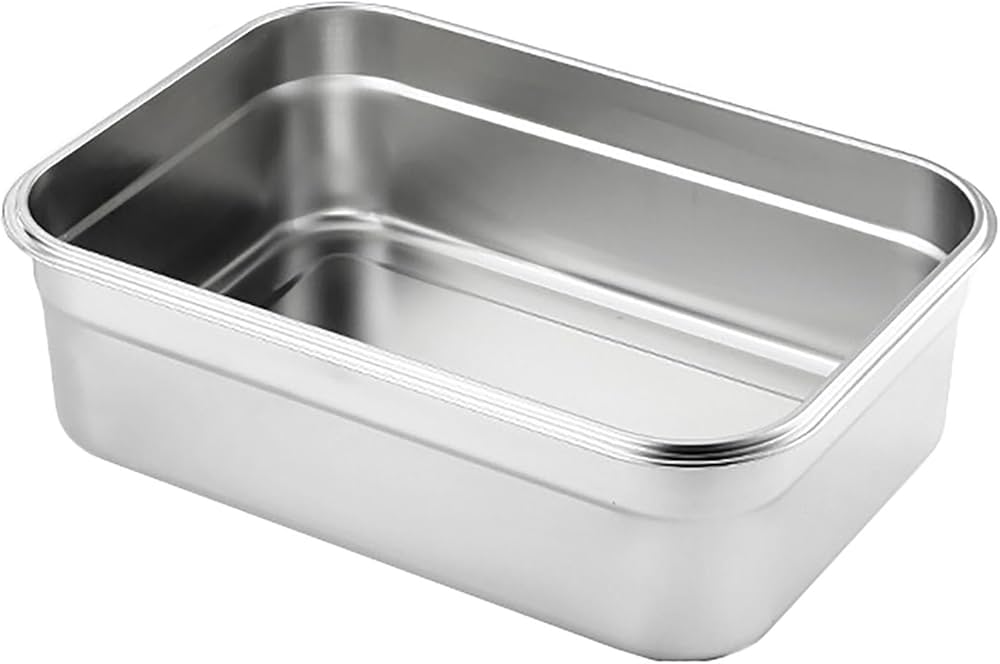 Amazon｜アイスクリーム容器 ステンレス製 ふた付 フードコンテナ 密閉