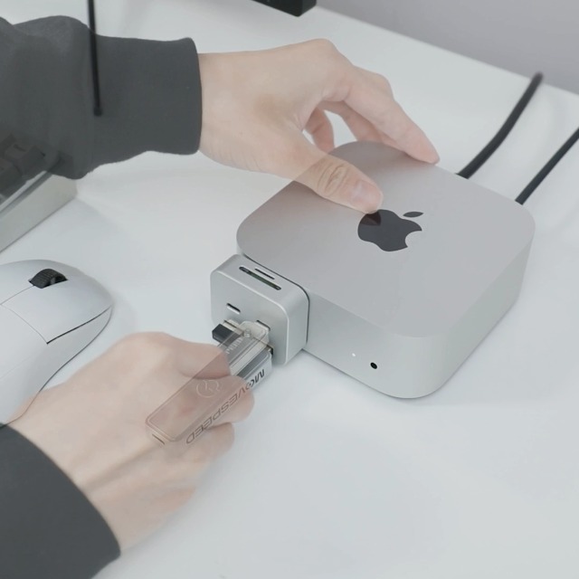 Amazon.com: RayCue MiniPack Expansion Dock for Mac mini M4 | 6