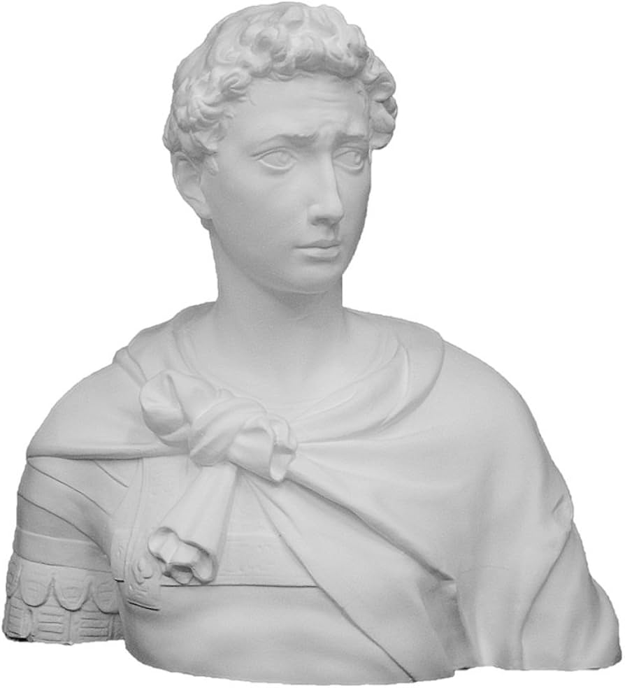 Amazon.co.jp: 石膏像 K－130 聖ジョルジョ胸像 H．67cm