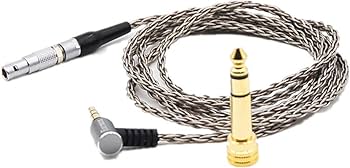Amazon | 6N 高純度 単結晶銅 AKG K812 対応リケーブル 【3.5mm-6.35mm
