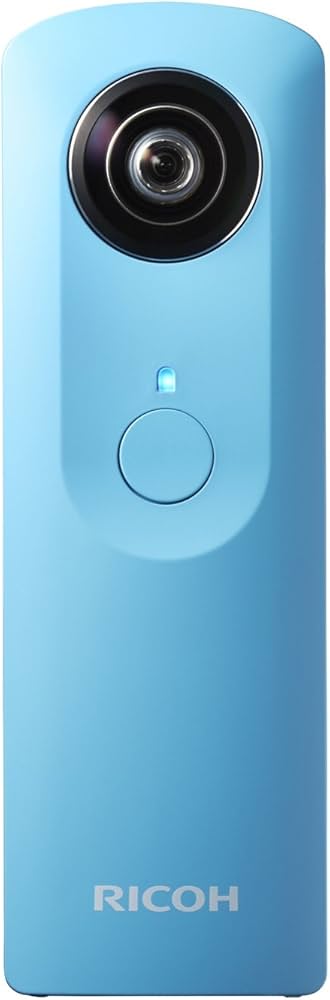 Amazon | RICOH デジタルカメラ RICOH THETA m15 ブルー 360°全天球