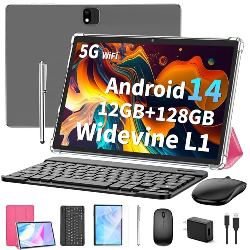 Amazon.co.jp: JJGJ Android 14 タブレット キーボード付き 12GB RAM