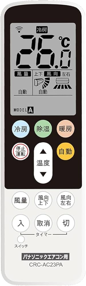 Amazon.co.jp: WUXIAOCSG パナソニック用 エアコンリモコン 家庭用
