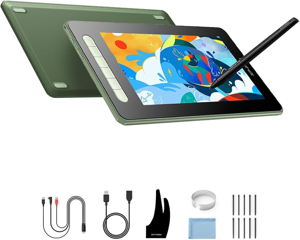Amazon | XP PEN ARTIST 10 ディスプレイ (第2世代) CD100FH グリーン