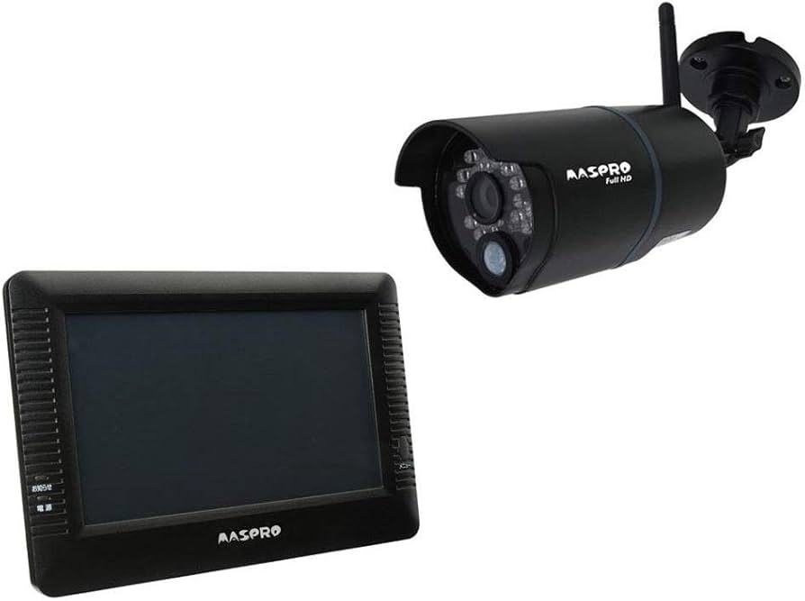 Amazon.co.jp: マスプロ電工 7インチモニター＆ワイヤレスフルHDカメラ