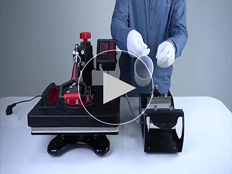 Amazon.co.jp: ヒートプレスマシンコンボ 「8in1」 熱転写プレス