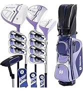 Amazon.co.jp: GYMAX ゴルフクラブセット レディース ゴルフセット