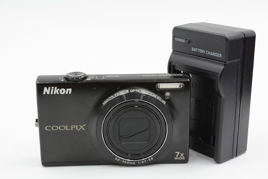 Amazon.com : Nikon COOLPIX S6100 16 MP Digital Camera with 7x