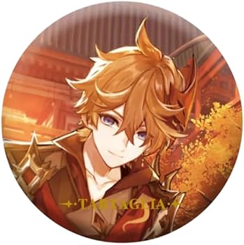 Amazon.co.jp: 原神シリーズ キャラクター缶バッジ Genshin タルタリヤ