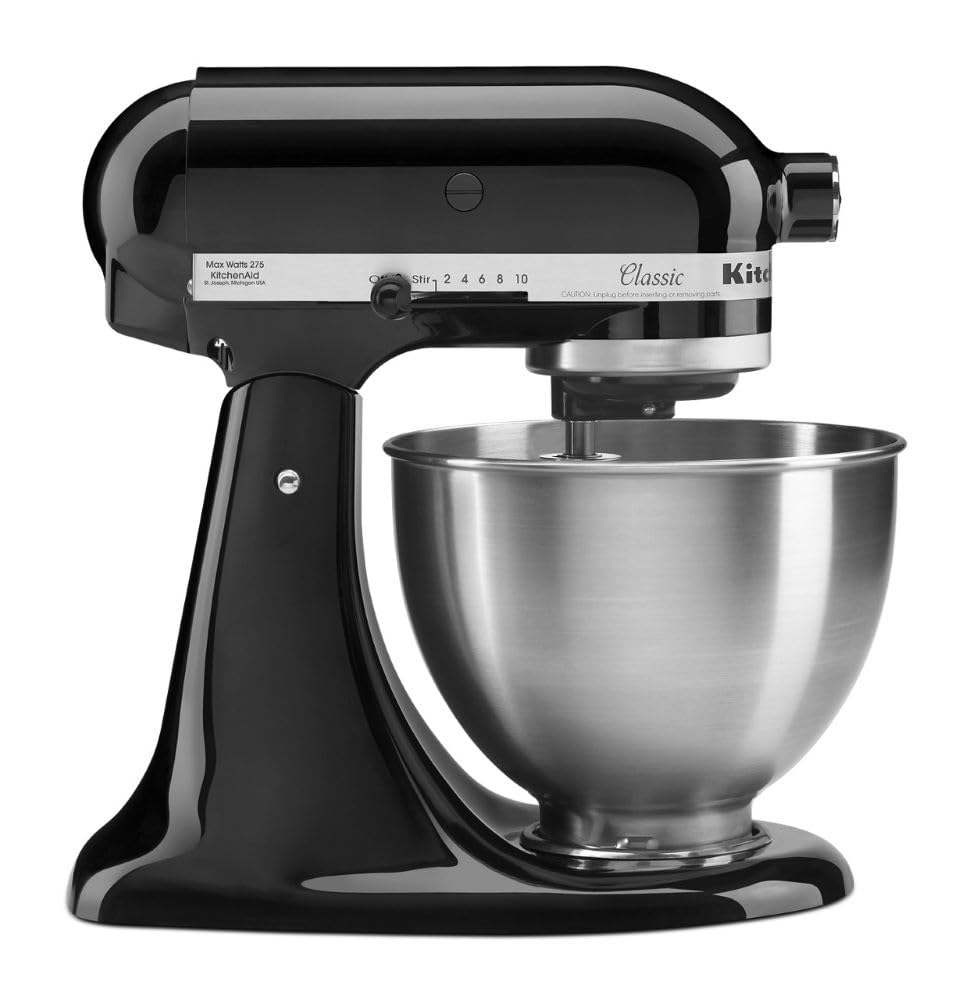 KitchenAid Classic Series 4.5-Quart Tilt-Head Stand Mixer, Onyx