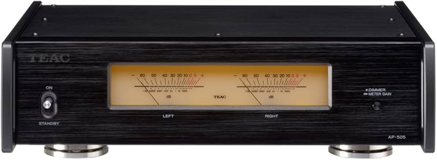 Amazon.co.jp: TEAC(ティアック) AP-505-B ブラック ステレオパワー
