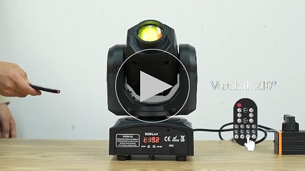 Amazon.co.jp: SEBRUANC 60W ムービングヘッド ステージライト 舞台