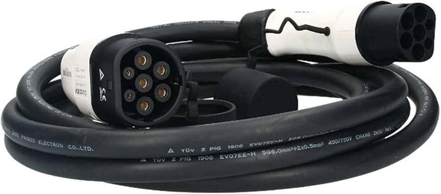 Amazon.co.jp: ev充電ケーブル 32A IEC62196-2 EV タイプ 2 からタイプ