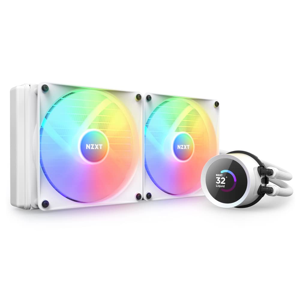 Amazon.com: NZXT Kraken 280 RGB - RL-KR280-W1-280mm AIO CPU Liquid