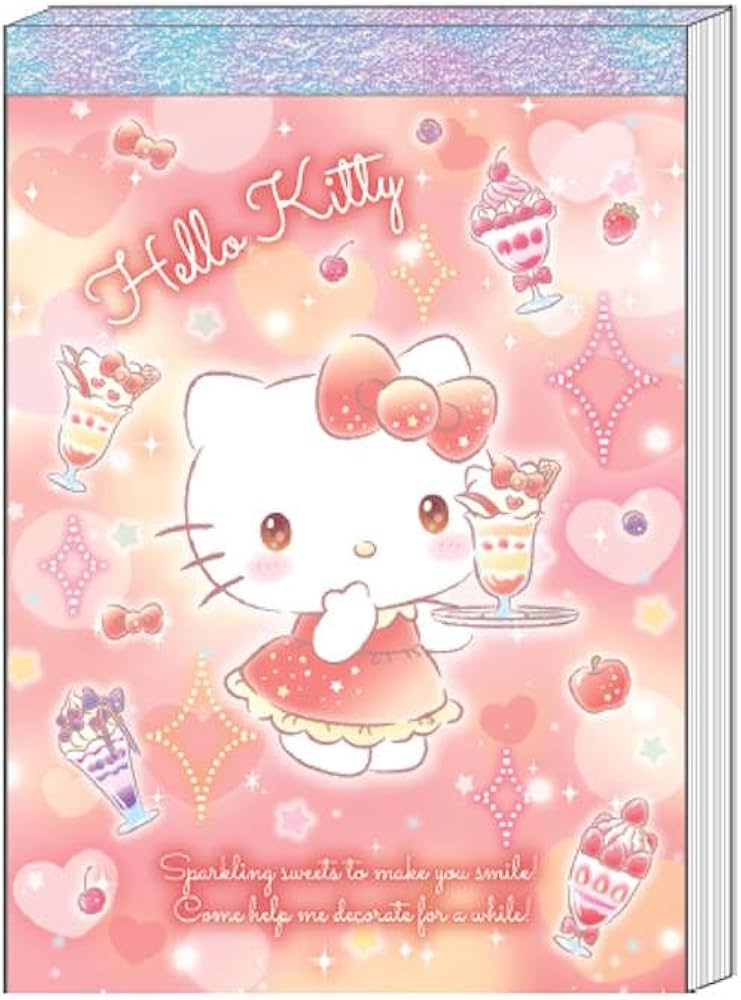 キティ メモ マーメイドキティ メモ帳 ローズキティ 人魚キティ ♡ 激