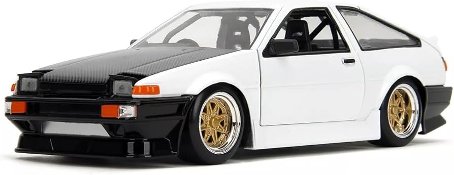 Amazon | JADA TOYS 1/24 トヨタ トレノ AE86 ハチロク ホワイト