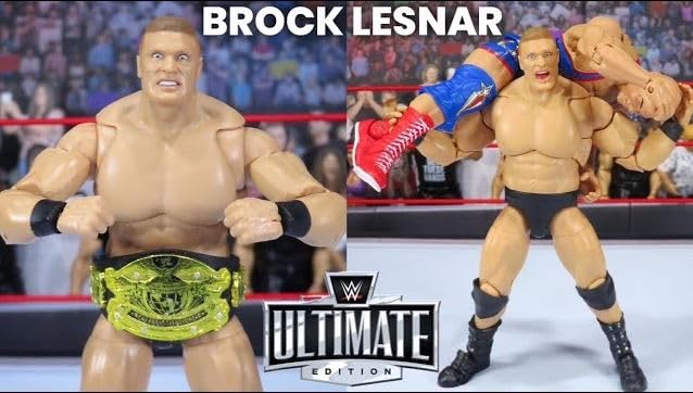 Amazon.co.jp: WWE Brock Lesnar Mattel アルティメットエディション