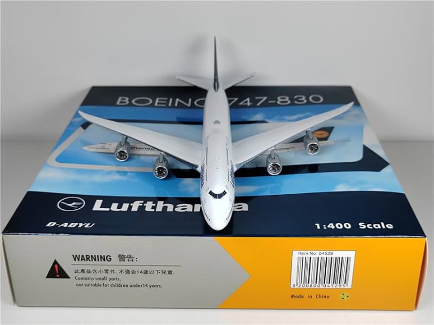 Amazon.co.jp: Phoenix 1/400 完成品 Lufthansa for Boeing B747-8i D